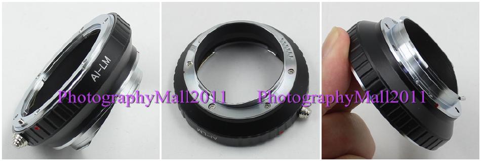 K&amp;F Concept NIK-L / M Adattatore Nikon Ai Obiettivo Per Leica M