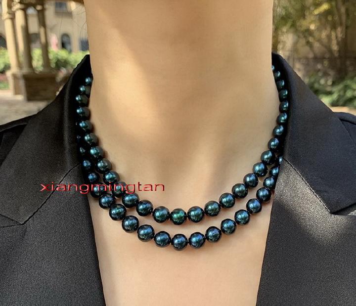 10.5-11.5mm White Freshwater Pearl Necklace- AAAA Quality